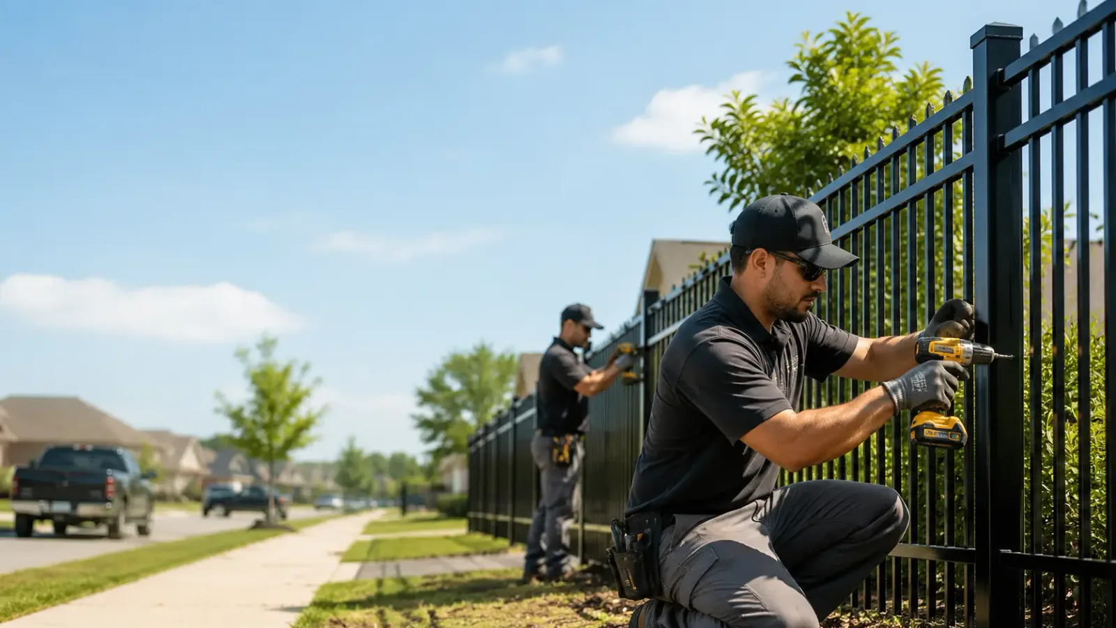 Metal Fence Installation in Redbird, OK